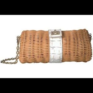 Brahmin Tracy Clutch Pearl Haring